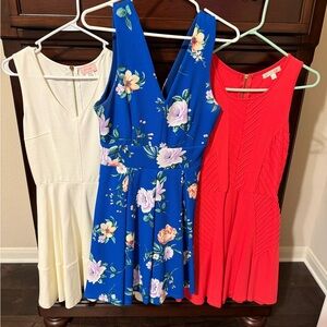 Bundle of 3 dresses sized Medium or fits as Medium.